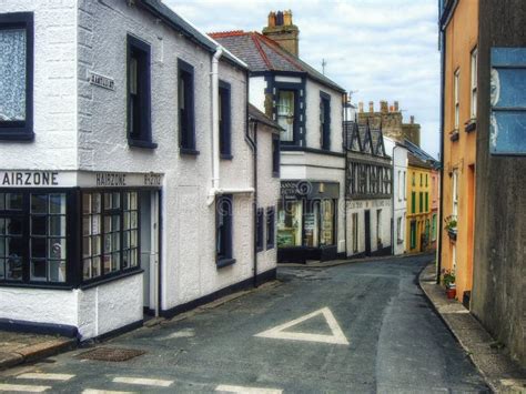 Peel, Isle of Man stock image. Image of city, panorama - 227455261