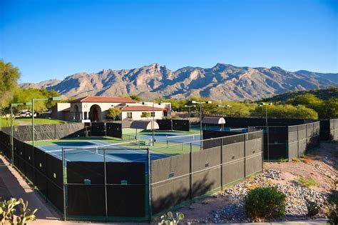 A beautiful overview of the tennis courts | The Westin La Paloma Resort ...