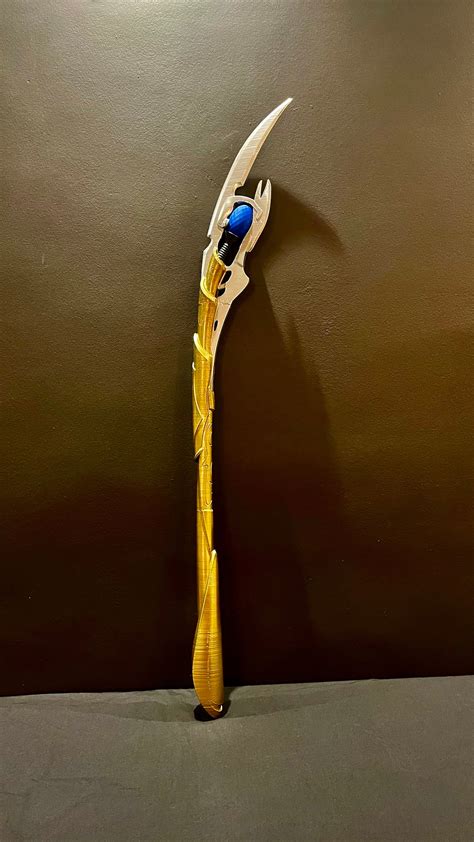 Loki's Chitauri scepter staff Replica 3D Printing Hand | Etsy