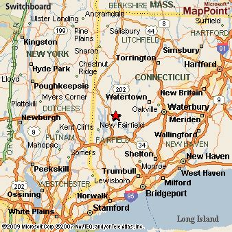 Bridgewater, Connecticut Area Map & More