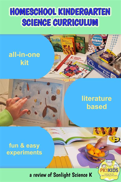 Homeschool Kindergarten Science With A Curriculum Kit From Sonlight ...