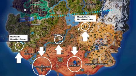 How to get all new Medallions in Fortnite Chapter 5 Season 3 (Map ...