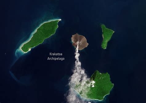 Famous Krakatoa Volcano Known for Changing Climate Erupts Today