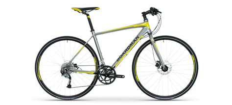 Boardman Hybrid Comp Bike in Yellow | Boardman Bikes