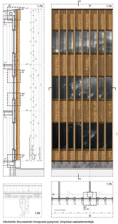 Timber Vertical Louvres Mall