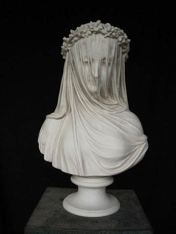 Marble Sculpture by Sculptured Arts Studio / Veiled Lady | Bust ...