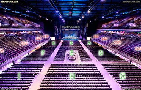 Amsterdam Ziggo Dome Arena seating plan - View from Block 106 - Row 1 ...