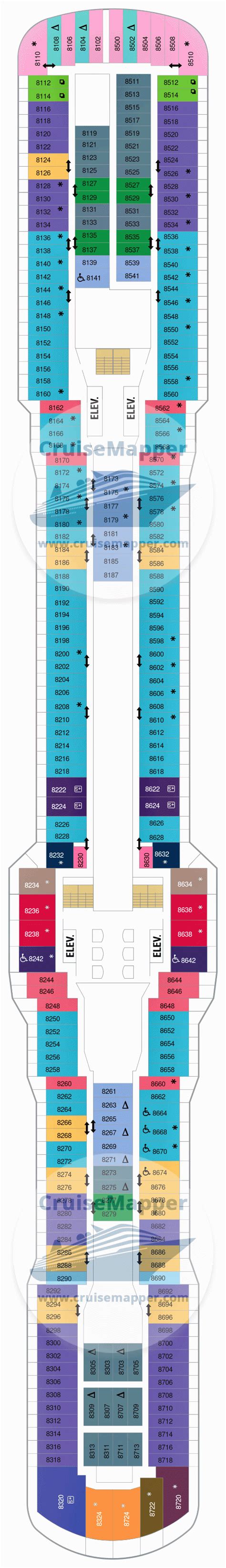 Quantum Of The Seas Deck Plan 8 - Cruise Gallery