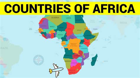 How To Learn Africa Map - Map of world