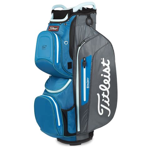 Titleist 15 StaDry Cart Bag TB22CT7-244 Charcoal Lagoon Sky | Function18