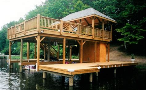 Boat Dock Builder va | Boathouse design, House boat, Lake house plans