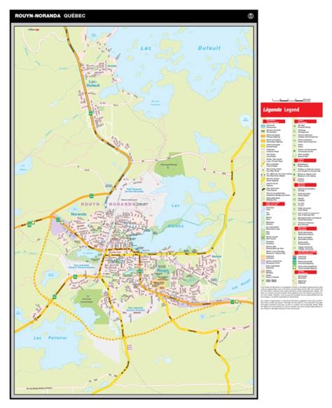 Rouyn-Noranda, QC Map by Mapmobility Corp. | Avenza Maps