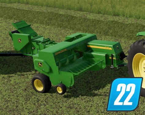 John Deere 348 Square Baler by Rooster Mods