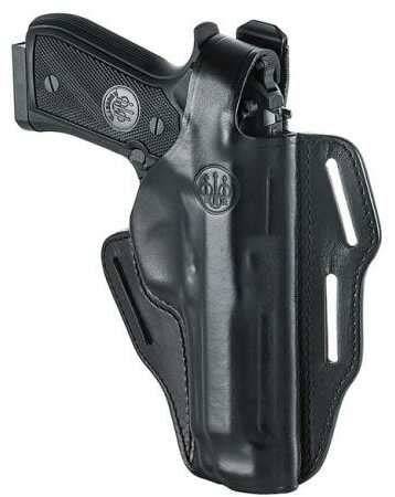 Beretta Holster 92FS/M9A1 Belt Slide RH Leather Black - 11186397 ...