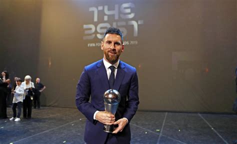 Messi wins the 'The Best' award