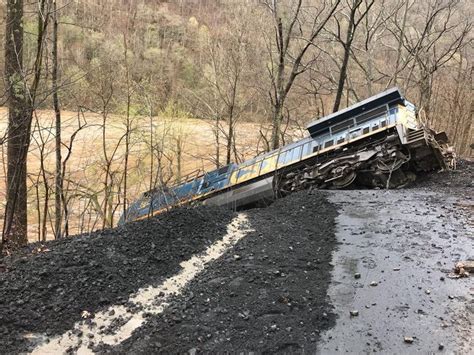 A CSX derailment has occurred in Fayette County, West Virginia due to a ...