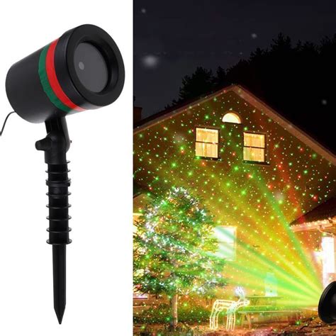 X-mas Light Laser Light Projector Spotlight R&G Garden Landscap ...