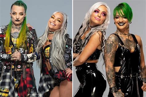 WWE duo Riott Squad including Ruby and Liv Morgan show off dramatic new ...