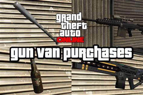 5 things to purchase from GTA Online Gun Van