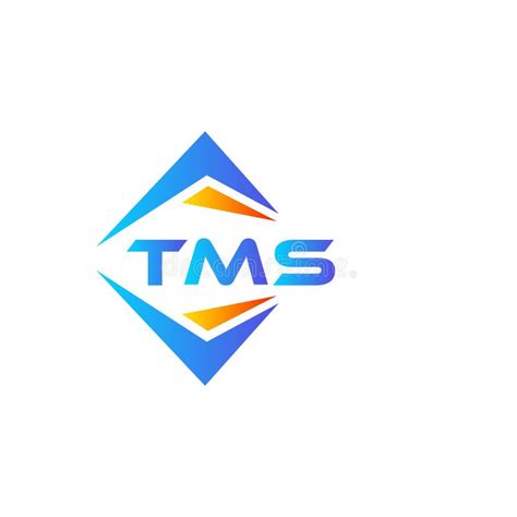 TMS Abstract Technology Logo Design on White Background. TMS Creative ...