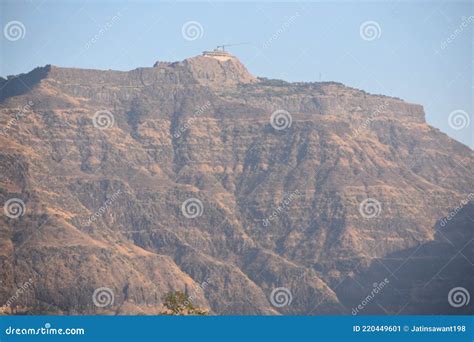 Pavagadh hill stock image. Image of pavaghad, landscape - 220449601