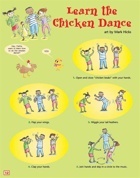 Learn the Chicken Dance | Dance, Learning, Diy activities