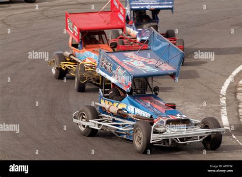 f2 formula two 2 stock cars car competing at barford raceways near ...