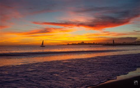 Photography - 20180519 Sunset at Santa Cruz Breakwater Lighthouse ...