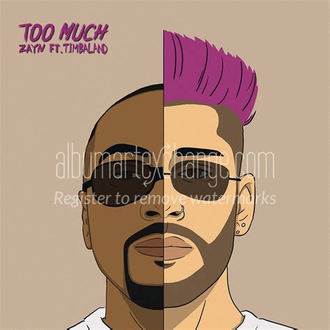 Album Art Exchange - Too Much (Single) by Zayn, Timbaland - Album Cover Art