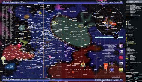 Map of the Alpha Quadrant From Star Trek. - Maps on the Web