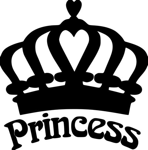 Silhouette Crown Disney Princess Tiara - Silhouette png download - 1049 ...