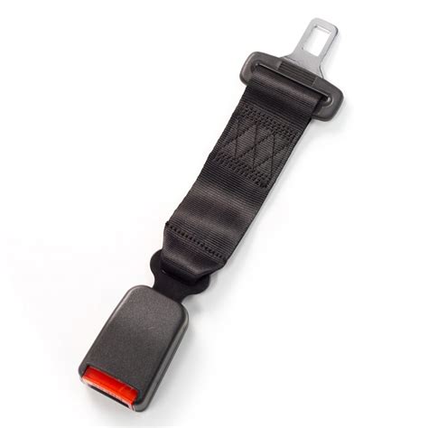 10" Seat Belt Extender - Type W - Black