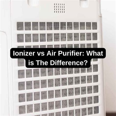 Ionizer vs Air Purifier: What is The Difference? Full Guide