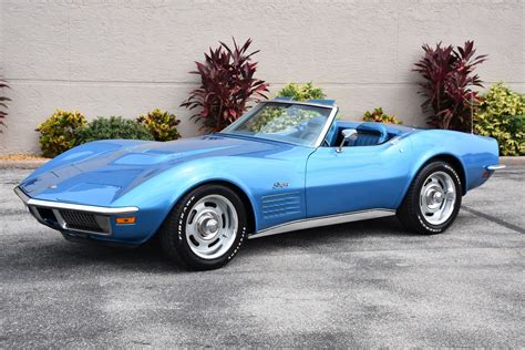 Mulsanne Blue 1970 Chevrolet Corvette