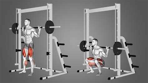 Smith Machine Squats vs Barbell Squats: The Differences Explained ...