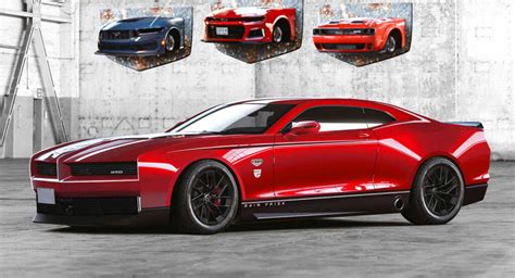 Modern-Day Pontiac GTO Rendered From Camaro, Because Why Not? | Carscoops