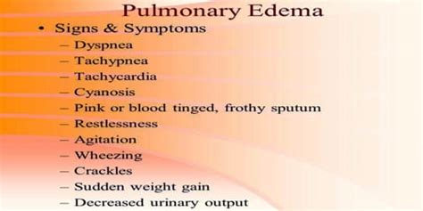 Pulmonary Edema (Symptoms, Diagnosis, Treatment, and Prevention ...