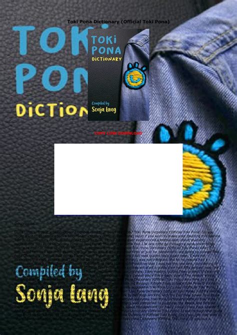 READ EBOOK [PDF] Toki Pona Dictionary (Official Toki Pona)