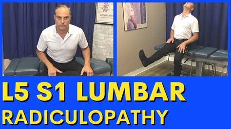 L5 S1 Lumbar Radiculopathy Treatment - L5 S1 Disc Bulge Exercises | Dr ...