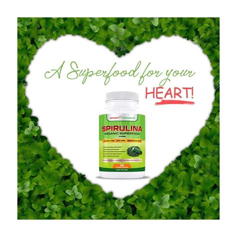 Spirulina Vegetable Capsules | Organic Green Superfood Supplement ...