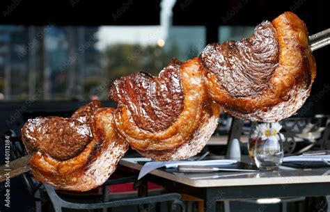 Picanha, traditional Brazilian barbecue. Stock Photo | Adobe Stock