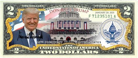 Trump '2021 Inauguration' $2 Bill