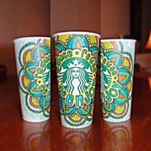 40 Starbucks Mug Art For Random Awesomeness - Bored Art