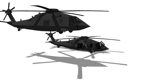 MH-60 Stealth Black Hawk / 'Silent Hawk' | 3D Warehouse