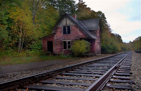 Love railroad tracks! | Old train station, Railroad tracks, Scenic ...