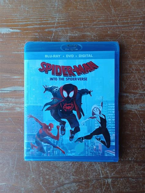 NEW!!! Spider-Man Into The Spider-verse Blu-ray + DVD NO DIGITAL SEALED ...