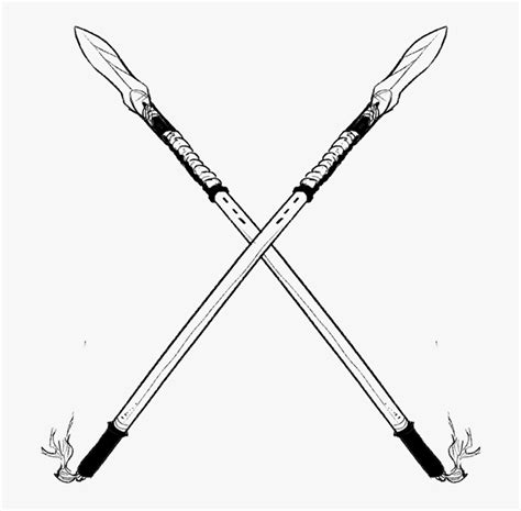 Clip Art Spear Drawing Ubisafe The - Ski, HD Png Download - kindpng