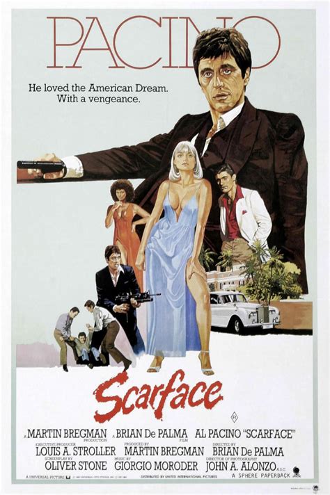 Scarface Movie Poster Digital Download American Crime Drama - Etsy