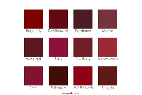 Burgundy Color Combinations In Fashion - SewGuide