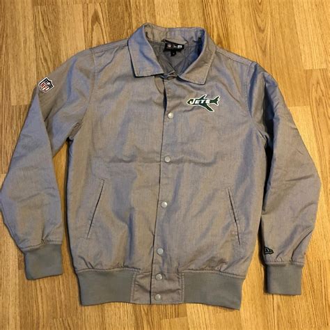 New Era NFL New York Jets Vintage Men's Blouson... - Depop